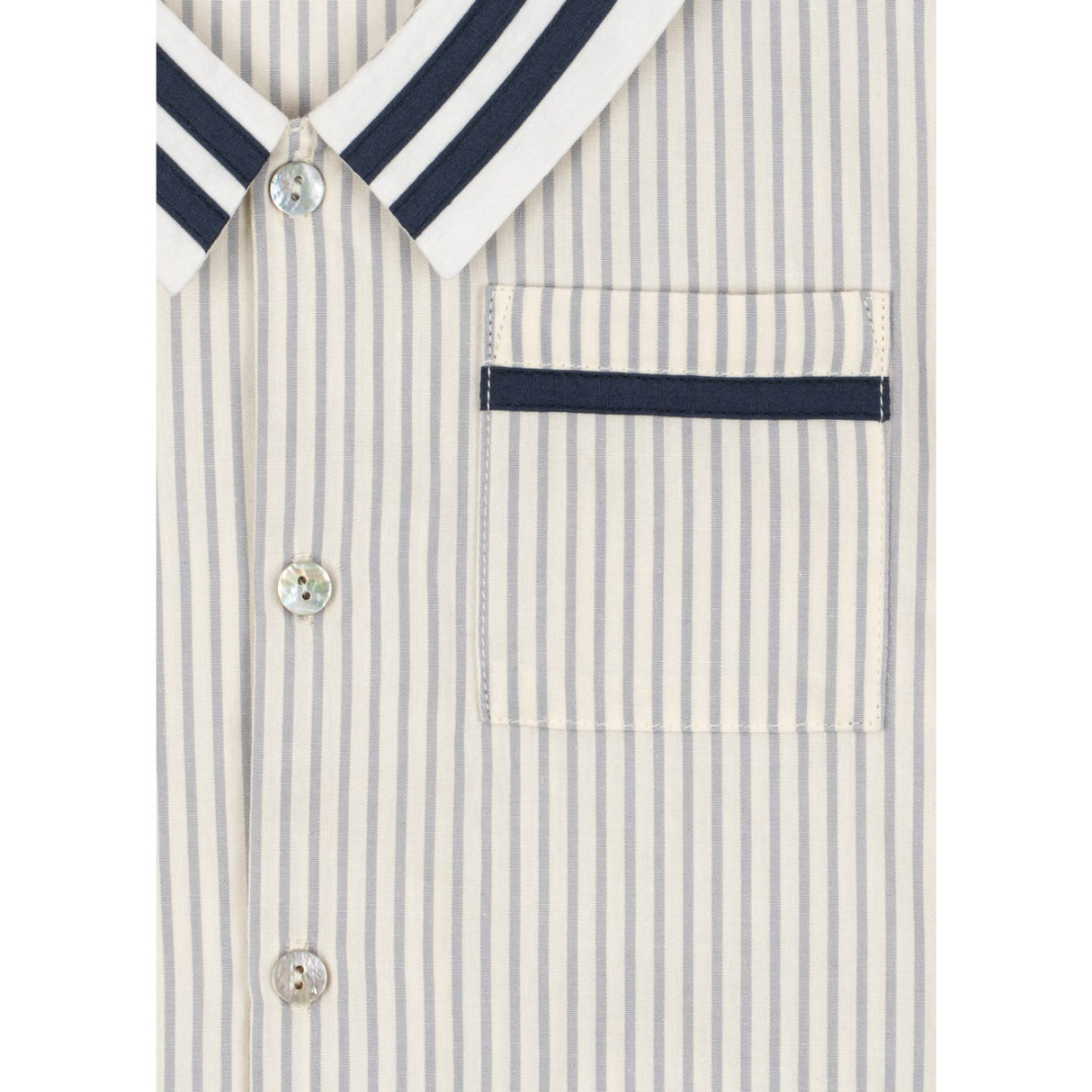 Konges Sløjd Bleu Stripe Allie Sailor Skjorte Gots