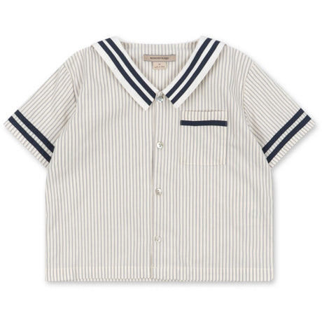 Konges Sløjd Bleu Stripe Allie Sailor Skjorte Gots