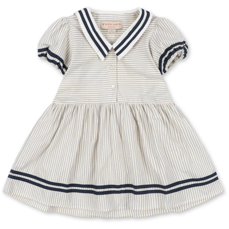 Konges Sløjd Bleu Stripe Allie Sailor Kjole Gots