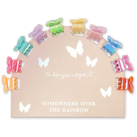 Konges Sløjd Multi 10 Pakke Mini Butterfly Hair Claws