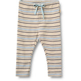 Wheat Multi Blue Stripe Jersey Bukser Manfred