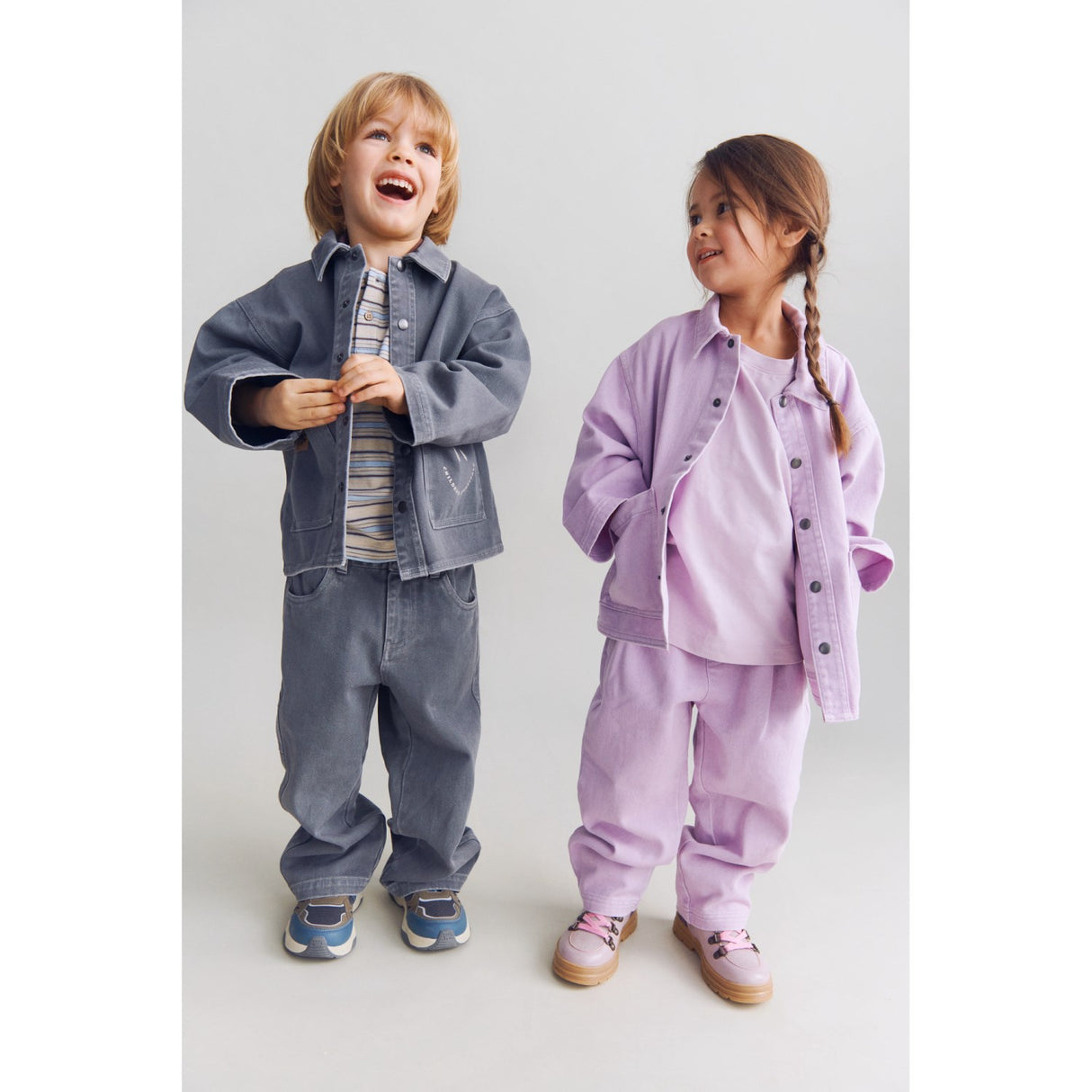 Wheat Lavender Glow Overshirt Cole