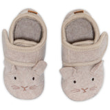 MELTON Oxford Tan Mouse Ull Tøfler