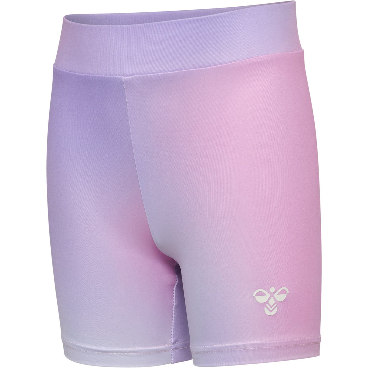 Hummel Pastel Lavender Jr Gradient Gym Kort Strømpebukser