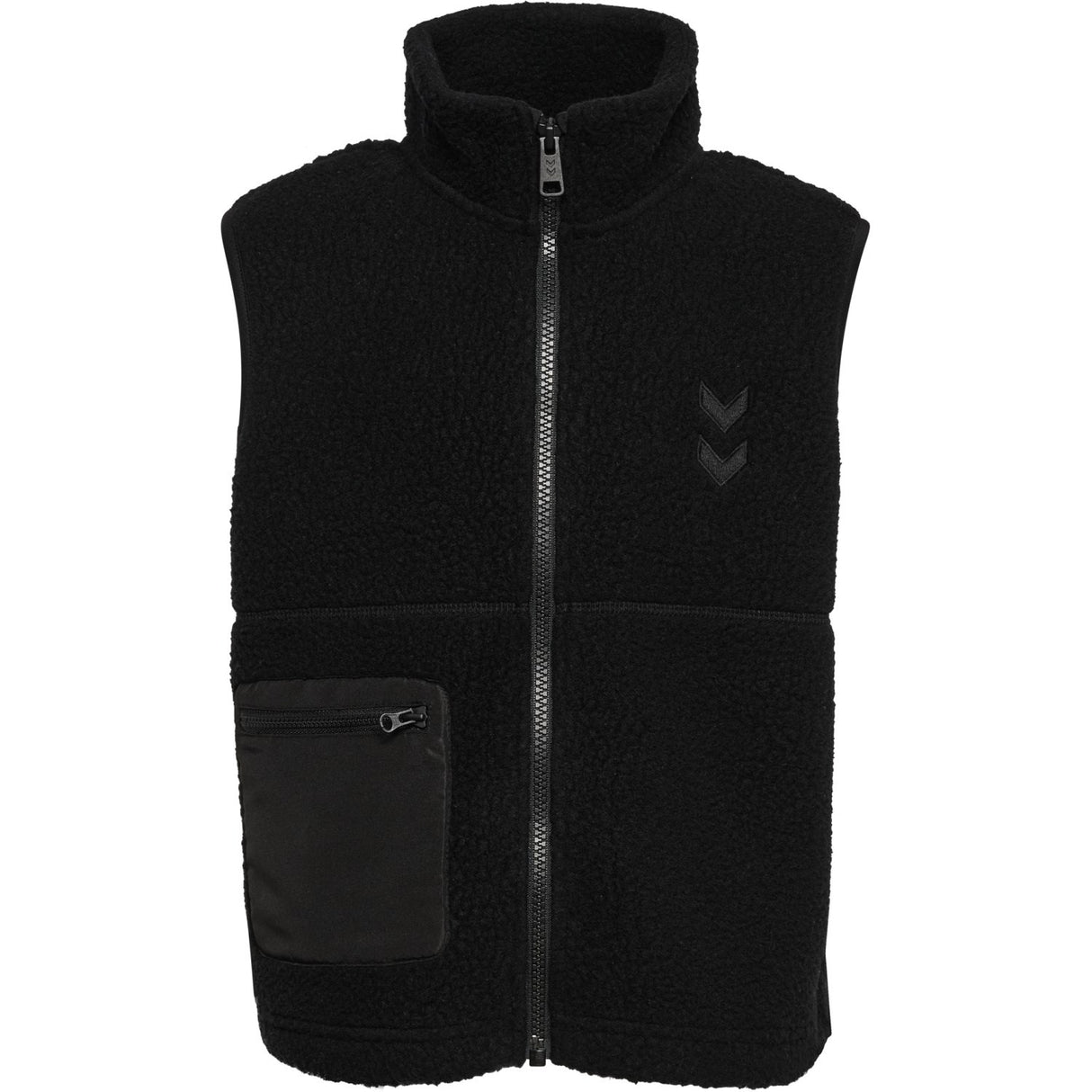 Hummel Black Beauty Jr Martini Fleece Zip Vest