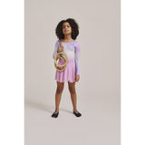 Hummel Pastel Lavender Jr Gradient Skirty Gymnastikk Dragt L/S
