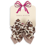 Konges Sløjd Leo/Rose 4 Pakke Bue Hair Elastic