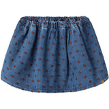Lil'Atelier Dark Blue Denim Nmfliva Dnm Skjørt 2001-Se Lil