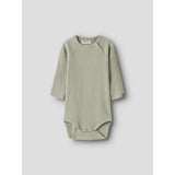 Lil'Atelier Moss Gray Nbmrajo Meb Ls Slim Body Lil