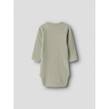Lil'Atelier Moss Gray Nbmrajo Meb Ls Slim Body Lil