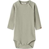 Lil'Atelier Moss Gray Nbmrajo Meb Ls Slim Body Lil