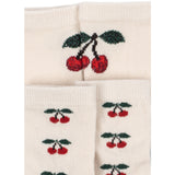 Konges Sløjd Cherry Mix 2 Pakke Jacquard Cherry Strømper