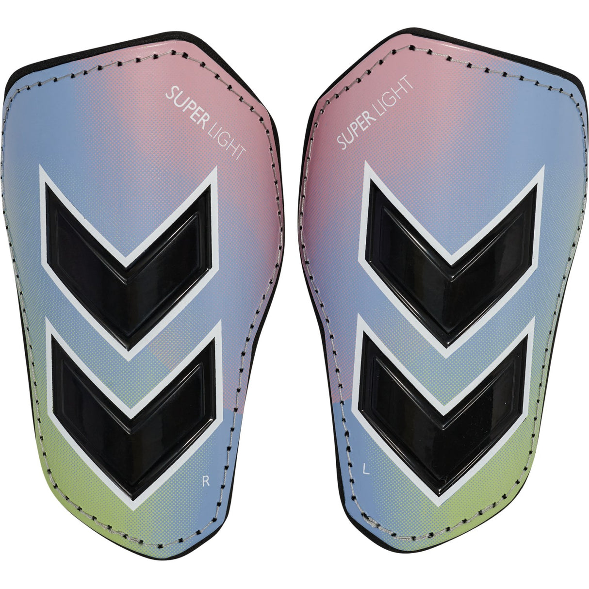 Hummel Black/White Shin Guards Super Light