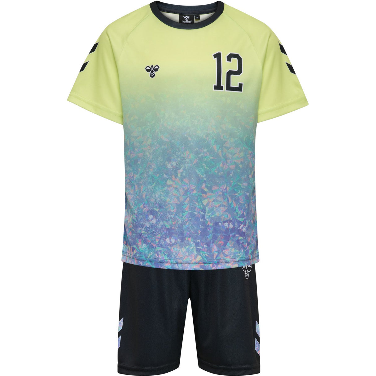 Hummel Shadow Lime/Black Shimmer Sett
