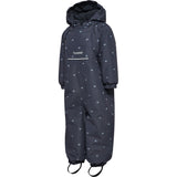 Hummel Ombre Blue Mini Aop Flydress Wp 10K