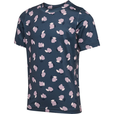 Hummel Ombre Blue Jr Formet Aop Gym T-Shirt S/S