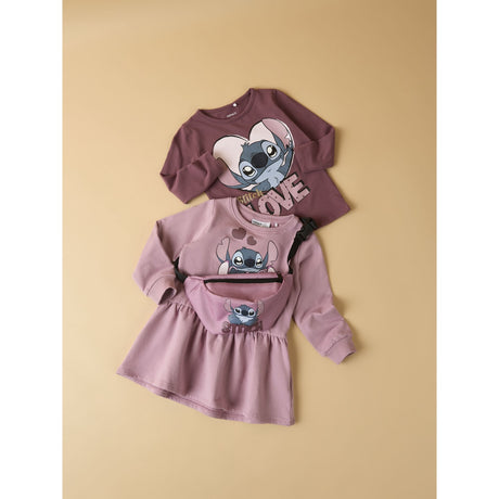 Name It Lilas Nmfansa Stitch Swe Kjole Bru Wdi