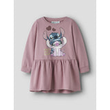 Name It Lilas Nmfansa Stitch Swe Kjole Bru Wdi