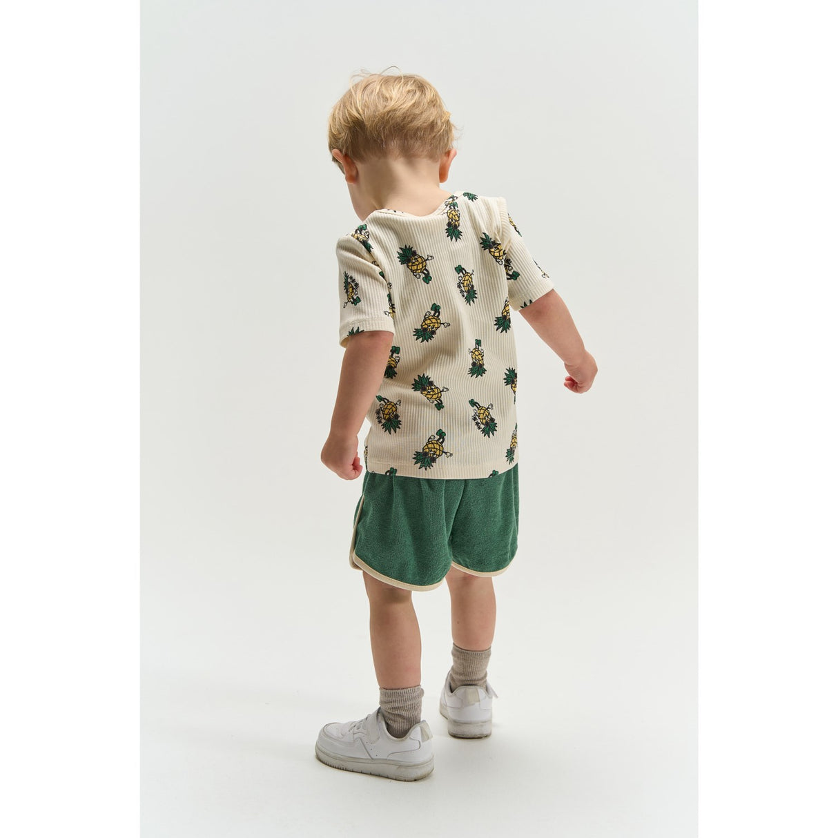 THE NEW Siblings Posy Green Tnstterry Shorts