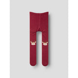 Name It Navy Blazer Red Dahlia Nmfvichristmas 2-Pakning Strømpebukser