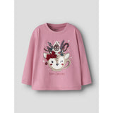 Name It Wild Rose Nmfrepoler Ls Nreg Topp Eske