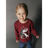 Name It Red Dahlia Nmfrepoler Ls Nreg Topp Eske