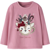 Name It Wild Rose Nmfrepoler Ls Nreg Topp Eske