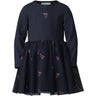 Name It Navy Blazer Bow Nmfveross Ls Tyll Kjole