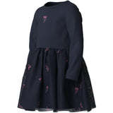 Name It Navy Blazer Bow Nmfveross Ls Tyll Kjole