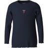 Name It Navy Blazer Bow Nmfvivemmas Ls Slim Topp