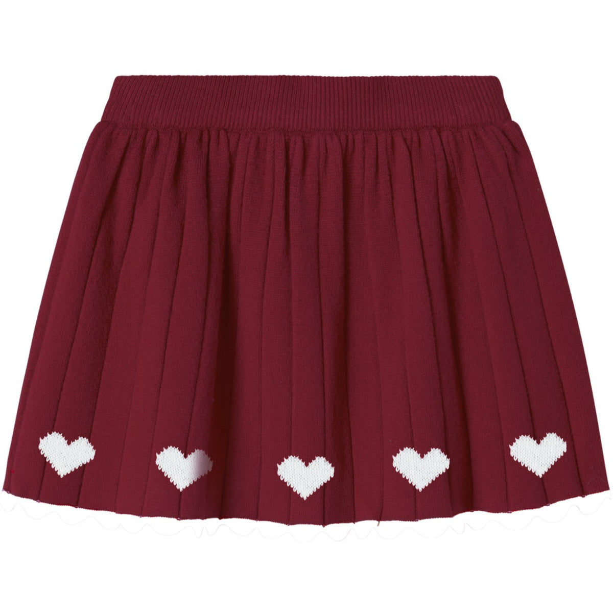 Name It Red Dahlia Nmfralbos Strikk Skjørt