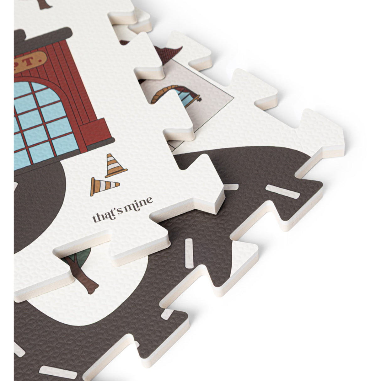 That's Mine Roadtrip Alva Foam Play Mat Square