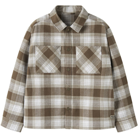 Name It Island Fossil Nkmrevin Ls Overshirt
