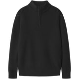 Name It Black Nkmstanfor Ls Half Zip Strikk