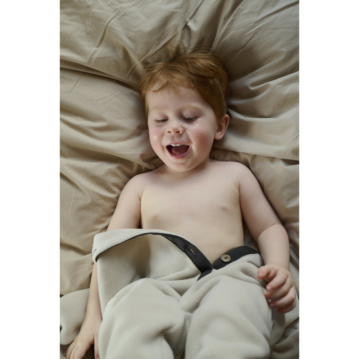 Growing Up by Steffensen Copenhagen Sand Fleece Jump W/Rib