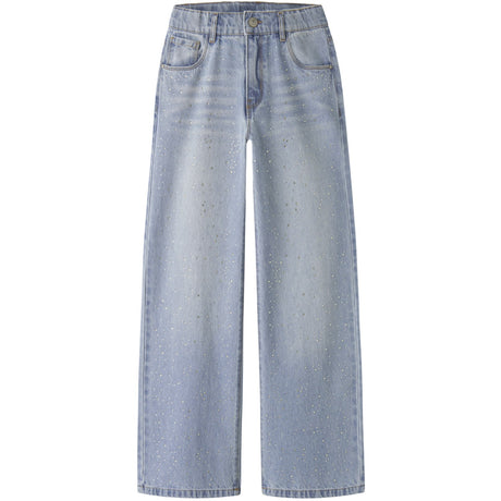 Name It Light Blue Denim Nkfbella Wide Rhine Jeans 6608-Im