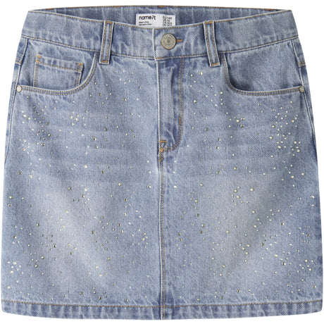 Name It Light Blue Denim Nkfemma Rhine Dnm Skjørt 6608-Im