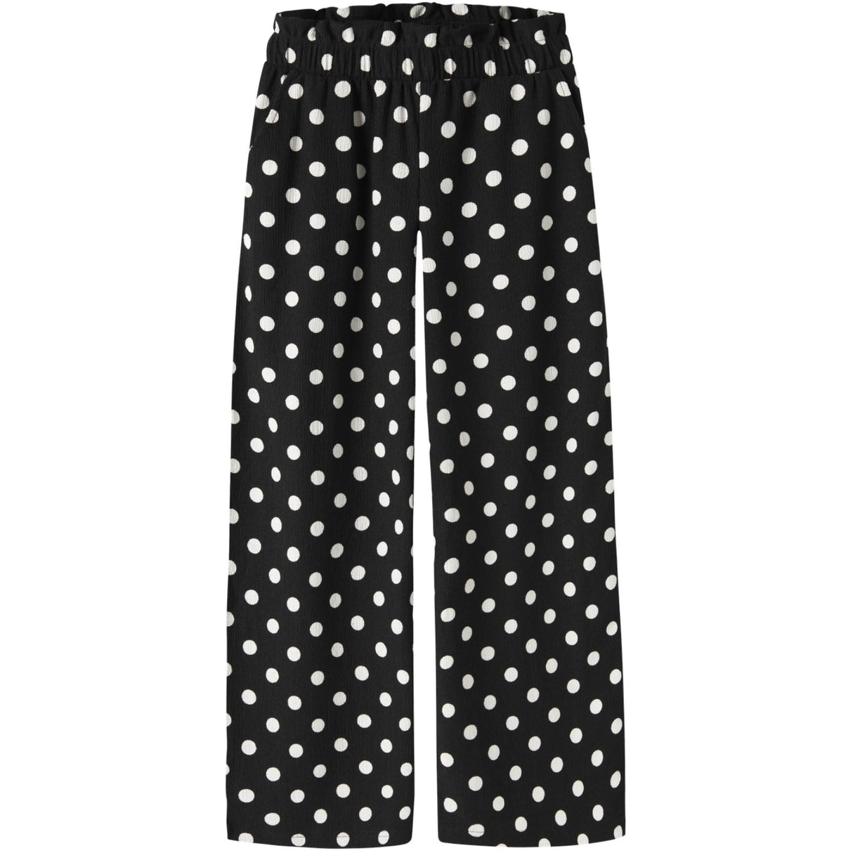 Name It Black Nkfnamsa Wide Bukser