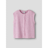 Name It Begonia Pink Nkfoanja Loose Strikk Vest