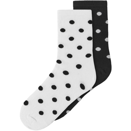 Name It Black Nkfnily 2-Pakning Strømper