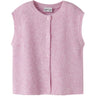 Name It Begonia Pink Nkfoanja Loose Strikk Vest