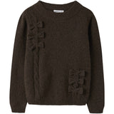 Name It Chocolate Plum Nkfojesmi Ls Strikk
