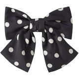 Name It Black Dots In Antique White Nkfnolina Hairbow
