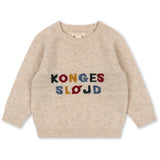 Konges Sløjd Off White Billi Strikk Sweater