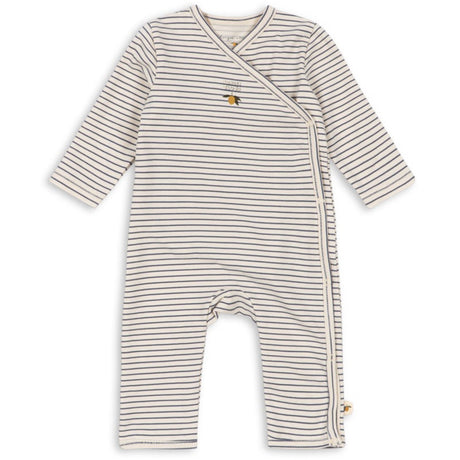 Konges Sløjd Stripe Como Basic Newborn Heldrakt Gots