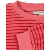Konges Sløjd Cardinal Rose Stripe Itty Collegegenser Gots