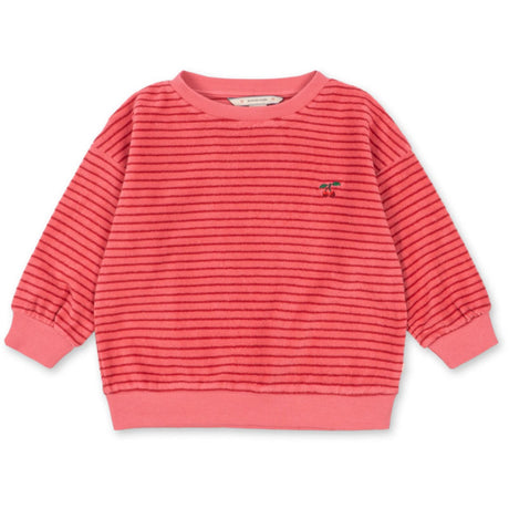Konges Sløjd Cardinal Rose Stripe Itty Collegegenser Gots