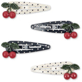 Konges Sløjd Multi 4 Pakke Cherry Dot Hair Clip