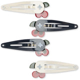 Konges Sløjd Multi 4 Pakke Cherry Dot Hair Clip