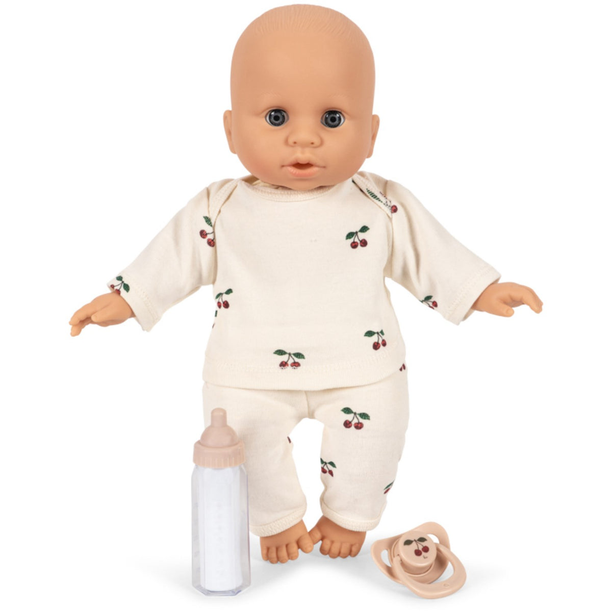 Konges Sløjd Pink Check Baby Dukke Nursery Koffert